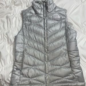 Light grey North Face Vest